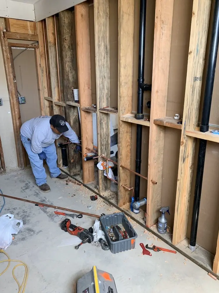 Commercial rough-in plumbing for Trenchless Sewer Repair in Clarksville